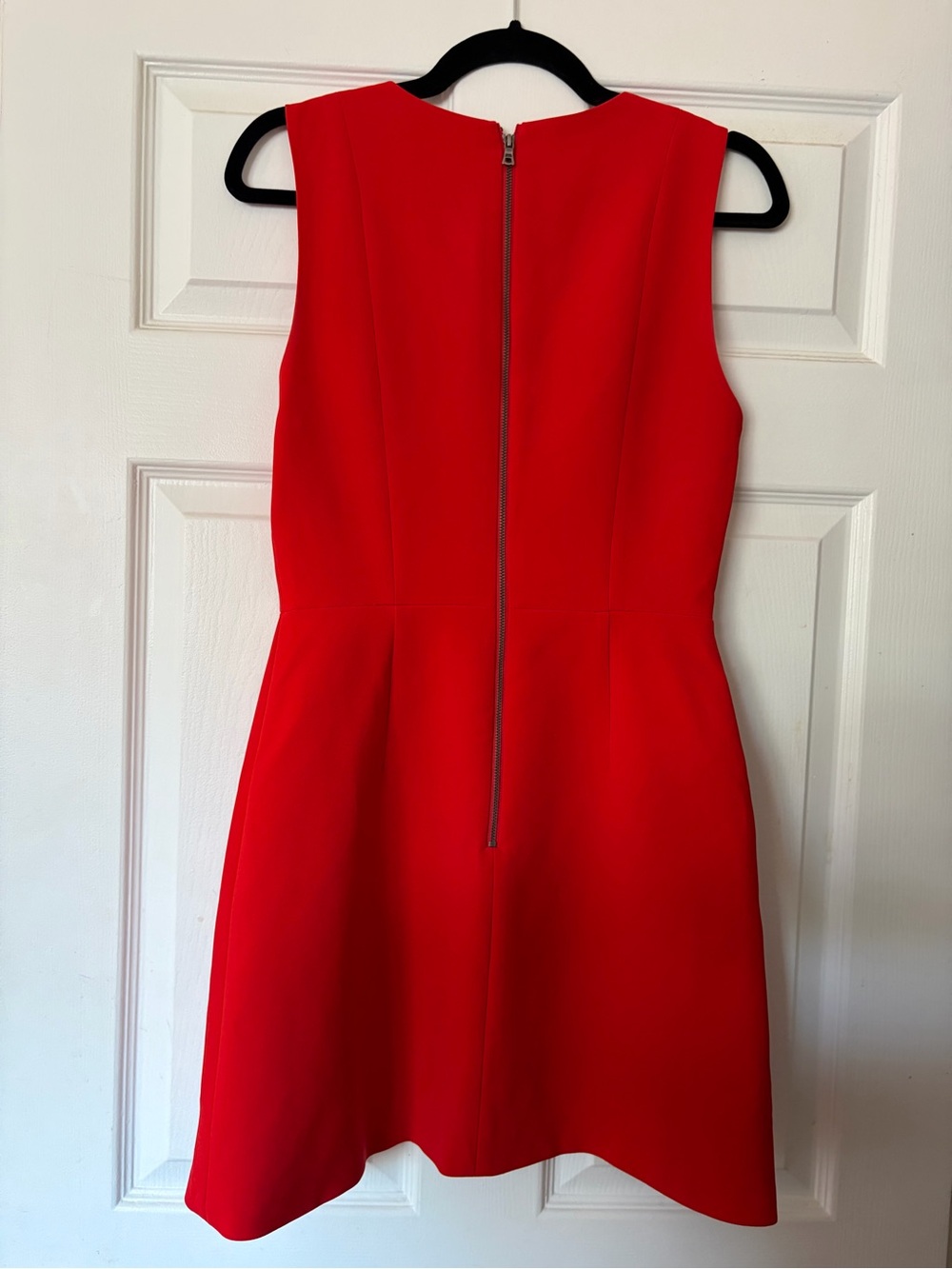 ALICE + OLIVIA Red Sleeveless Lennon Mini Dress - Picture 8 of 8